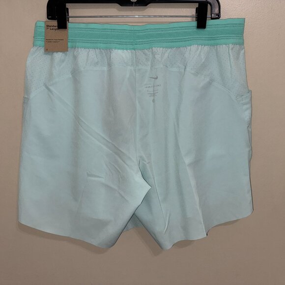 Nike Court Dri-Fit ADV Rafa Nadal 7” Tennis Shorts Green DV2881-346 Mens NEW - Picture 3 of 16